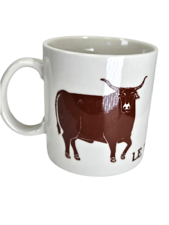 Taylor & Ng Other - Vintage Le Taureau Bull Coffee Mug 1978 Taylor & Ng Made in Japan Farm House